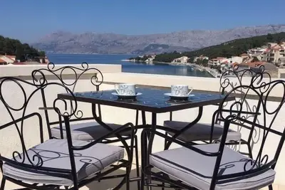 Image de Appartement de vacances Povlja pour 1 - 4 personnes avec 1 chambre à coucher - Maison de vacances