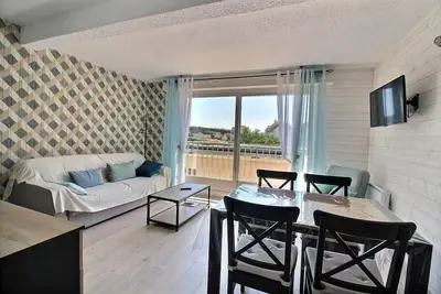 Image de Jeangaurie 25 : Beau F2 pour 4 personnes au cœur de la ville et à 2 pas du sable fin d'Hardelot