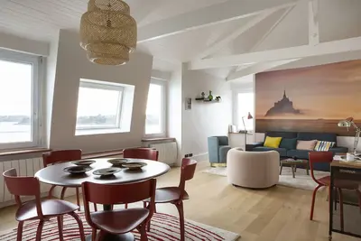 Image de La Frégate, bel appartement avec vue sur mer à Dinard