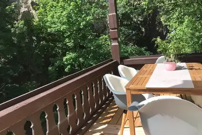 Image de Family apartment with a large balcony overlooking the garden