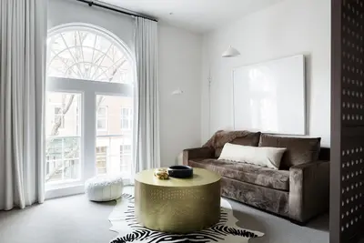 Boutique Hotel Room above The Jefferson Theater on the Downtown Mall