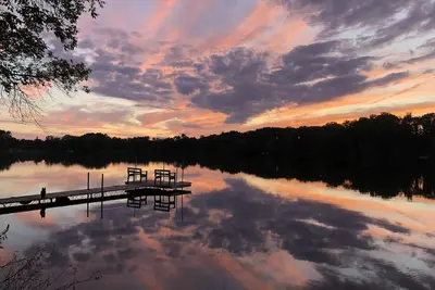Image de Modern Wisconsin Beach House on Brekke Lake