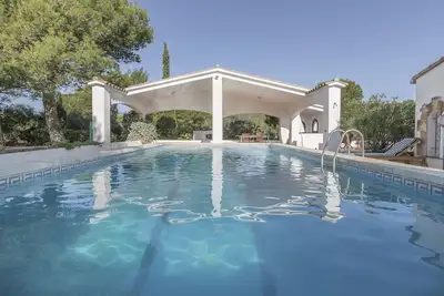 Image de Beautiful house with wonderful sea vieux, nice garden, swimming pool and tennis