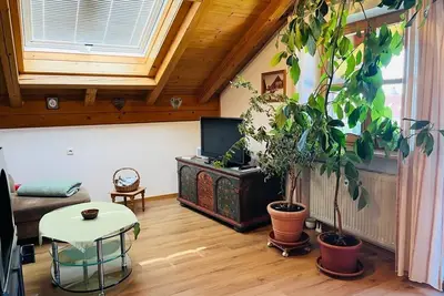 Image de Ferienwohnung, 56 qm, Nr. 3, Dachgeschoss, 1 Separates Schlafzimmer