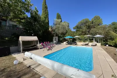 Image de Mougins Cannes Family House & beaches + Swimming pool