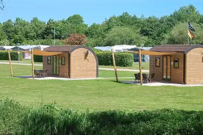 Image de Belle maison à Süsel avec vue sur le.