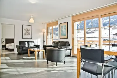 Image de Appartement de vacances Grindelwald pour 1 - 6 personnes avec 3 chambres à coucher - Logement de vac