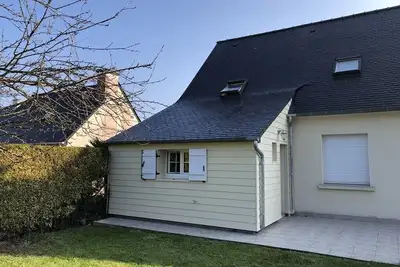 Image de Maisonnette Ă 300m de la grande plage de Saint Cast avec 2 chambres pour 4 personnes