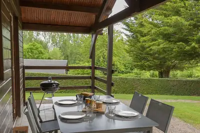 Image de chalet-gîte 4 pers. Normandie Piscine Chauffée de Mi Mai à Septembre (Coquerelle)