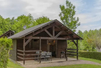 Image de chalet-gîte 4 pers. Normandie Piscine chauffée de Mi Mai à Septembre (Bon Père)