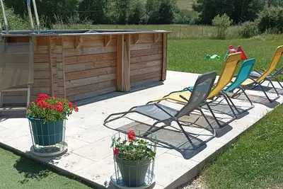 Image de Maison A 3 Minutes De Montcuq Avec Piscine, Et Grand Jardin CLÔTURÉ
