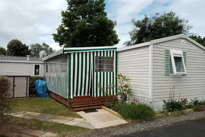 Image de Mobil home 36m², terrasse de 24m² couverte  les jardins de l atlantique 4*
