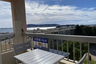 Image de T1 équipé avec balcon et belle vue à Balaruc-les-Bains