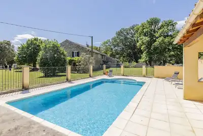 Image de Magnifique maison de vacances privée avec Wifi, climatisation, piscine privée, Tv et terrasse