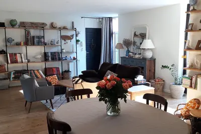 Image de Duplex sur le Port de Vannes avec jardin