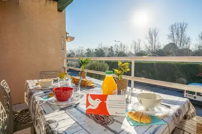 Image de Bel appartement avec piscine, Wifi, climatisation, Tv, terrasse et animaux admis