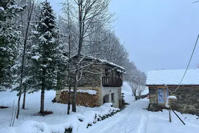 Small chalet in intact hamlet