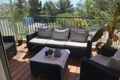 Image de Appartement terrasse vue mer ensoleillé