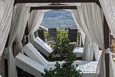 Image de La Cañota Suite King Room Adults Only, living room, bedroom, kitchen and bathroom