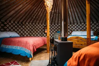 Image de Apple Dog - A luxury spacious dog friendly Yurt in stunning 62 acre estate near Newquay