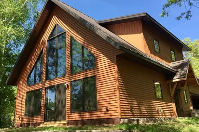 Image de Ox Yoke Lake Oasis w/ sandy beach & gorgeous sunsets!