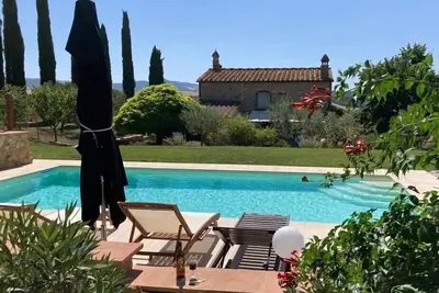 Image de Villa 4 chambres avec vue sur Volterra (piscine privative)