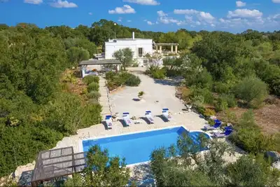 Image de Villa Mandorle Spectaculaire emplacement avec vue à couper le souffle, spacieuse Piscine Wi F