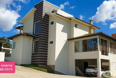 Image de Casa Grande e Nova na Praia do Rosa Para até 16 Pessoas