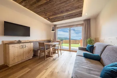 Image de Appartement de vacances \"Thymian - Kuenhof\" avec vue sur la montagne, Wi-Fi, jardin et sauna