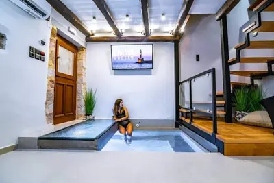 Image de CasaBene-Modern decorated house with indoor pool at Chania Old town