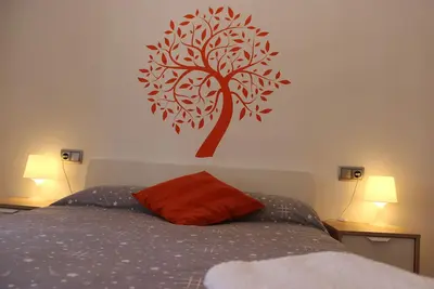 Large apartment with terrace and a lot of tranquility in nature.