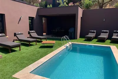 Image de Villa avec piscine dans domaine privé à 2, 5 km de Porticcio et des plages