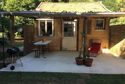 Image de Homerez - Charmant chalet Ă Sanguinet avec jardin et terrasse