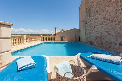 Image de Na Frare. Pool, garden & country 6p. Ses Salines