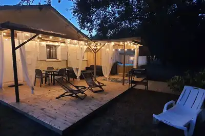 Image de Maison avec Spa au calme arboré sur10000m2 entre plages océan et lac a Lacanau