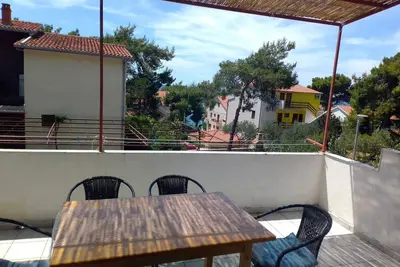 Image de Appartement de deux chambres avec la terrasse Ivan Dolac, Hvar (A-18269-b)