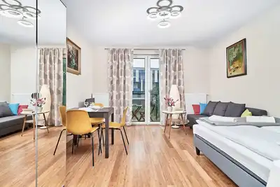 Image de Miasto Marina A Wrocław | Cosy Studio with Gym, Balcony and Parking