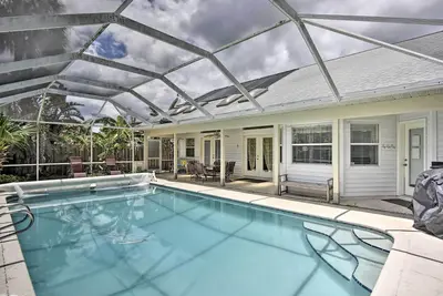 Image de Cocoa Beach Paradise: Screened Pool, Patio + Games