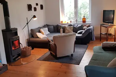 Image de Holiday house with a large garden and swimming lake in the village