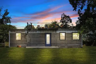 \"The Woods\" Container | Pickleball | Rooftop Patio