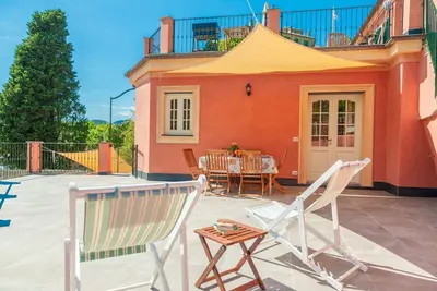 Image de Polpo, appartement pour 6, avec terrasse, à 200m de la plage, vieille ville de Levanto