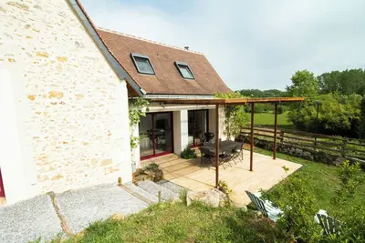 La Grange / Maison 5/6p. nature cosy proche Azay