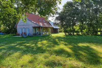 Image de New holiday home on an old farm plot directly on the nature reserve
