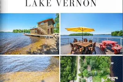 Image de Beautiful 5bd cottage w\/ panoramic views of Lake Vernon; minutes from Huntsville