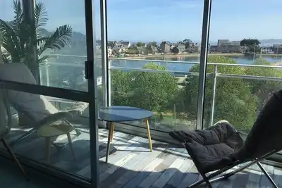 Image de Bel appartement avec Wifi, Vue Mer face au port de plaisance à Perros-Guirec
