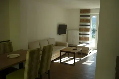 Image de Vacation home with double bed, bunk bed and balcony