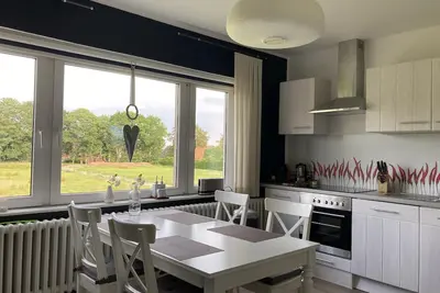 Image de Vacation apartment directly on the Ems dyke in an idyllic location