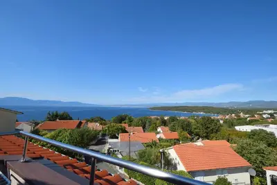 Image de Appartement de vacances Njivice pour 1 - 4 personnes avec 2 chambres à coucher - Appartement de vaca