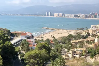 Image de Cap Blanc, vue spectaculaire baie Cullera