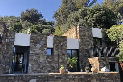 Image de Villa au Gaou Bénat avec vue mer - 3 chbres